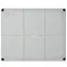 Коробка КМ41271 распаячная для открытой проводки 240х195х90мм IP44 (RAL7035 кабельные вводы 5 шт)