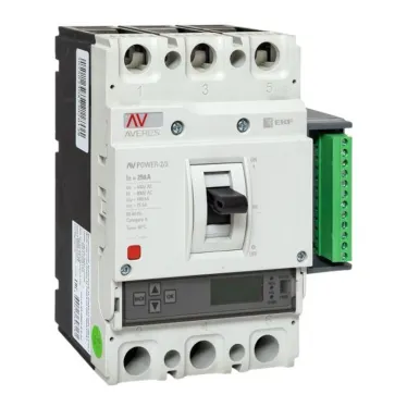 Выключатель автоматический AV POWER-2/3 250А 100kA ETU6.2 AVERES