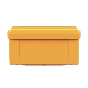 Коробка пластиковая FS с гладкими стенками и клеммниками IP56 100х100х50мм 4р 450V 6A 4мм.кв