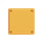 Коробка пластиковая FS с гладкими стенками и клеммниками IP56 100х100х50мм 4р 450V 6A 4мм.кв