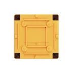 Коробка пластиковая FS с гладкими стенками и клеммниками IP56 100х100х50мм 4р 450V 6A 4мм.кв