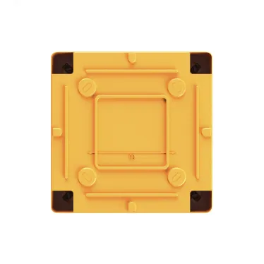 Коробка пластиковая FS с гладкими стенками и клеммниками IP56 100х100х50мм 4р 450V 6A 4мм.кв