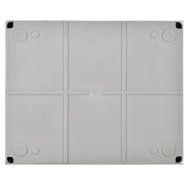 Коробка КМ41274 распаячная для открытой проводки 240х195х165мм IP55 (RAL7035 кабельные вводы 5 шт)