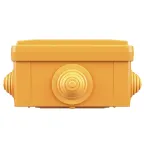 Коробка пластиковая FS с кабельными вводами и клеммниками, IP56,100х100х50мм, 5р, 450V,20A,10мм.кв