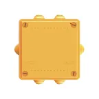 Коробка пластиковая FS с кабельными вводами и клеммниками IP55 100х100х50мм 6р 450V 6A 4мм кв.