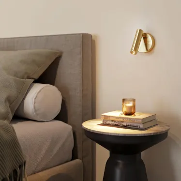 Светильник SP-BED-NB-R90-3W Warm3000 (GD, 20 deg, 230V) (arlight, IP20 Металл, 3 года) | 033061 | Arlight