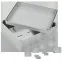 Коробка КМ41342 распаячная для открытой проводки 240х195х90мм IP55 (RAL7035 монтажная плата кабельные вводы 5 шт)