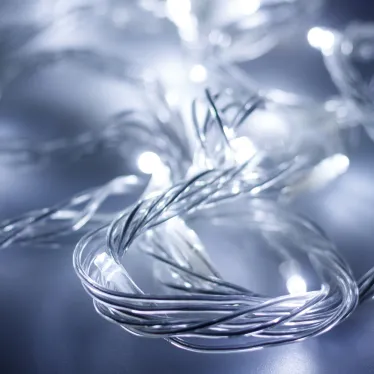 Светодиодная гирлянда ARD-STRING-HOME-10000-CLEAR-99LED-RUN WHITE (230V, 10.5W) | 025915 | Arlight