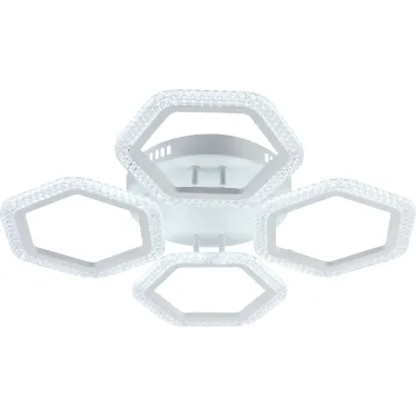 Светильник потолочный светодиодный  Nancy 6111-104 80 Вт LED 2800К - 6200К модерн с пультом | Б0060846 | Rivoli