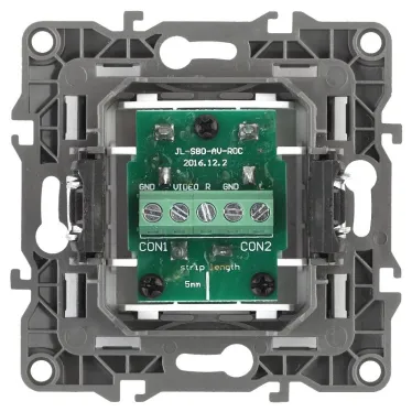 Розетка RCA, Эра12, белый, 12-3113-01