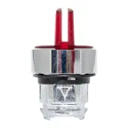 Механизм переключателя исполнительный ХB4 красный на 3 положения возвратный без фиксации с подсветкой с короткой ручкой PROxima