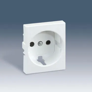 Накладка со шторками на 75432- 75464-69 S82C слоновая кость