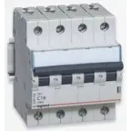 Выключатель автоматический четырехполюсный 6А C TX3 6kA