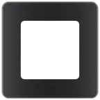 Рамка 1 пост INSPIRIA антрацит