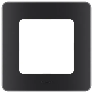 Рамка 1 пост INSPIRIA антрацит