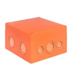 Коробка распаячная огнестойкая (126х126х74) 5 кк/1,5-6мм/12 мв IP66 PROxima