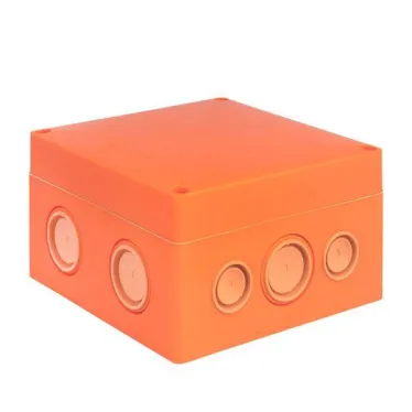 Коробка распаячная огнестойкая (126х126х74) 5 кк/1,5-6мм/12 мв IP66 PROxima