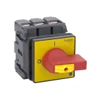 ВЫКЛЮЧАТЕЛЬ-РАЗЪЕДИНИТЕЛЬ 3P 80A IP20 С КРАСНОЙ РУКОЯТКОЙ НА ДВЕРЦУ 4 ВИНТА 1 ЗАМОК