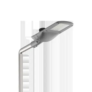 Светильник светодиодный консольный уличный Tornado Plaza 80Вт 4000K 1..10V NEMA RAL7045 серый муар | V1-S1-70443-40U34-6608040 | VARTON