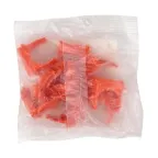 Крепеж-клипса оранжевая d25мм Plast PROxima (10шт)