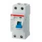 Выключатель дифференциальный (УЗО) F202 2п 25А 30мА тип AC | 2CSF202001R1250 | ABB