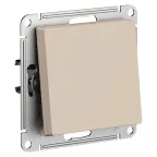 ATLASDESIGN переключатель одноклавишный, сх.6, 10АХ, механизм, ПЕСОЧНЫЙ