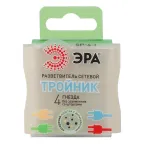 Тройник 4гн, без заземл (сл. кость) (10/60/2640) SP-4-I