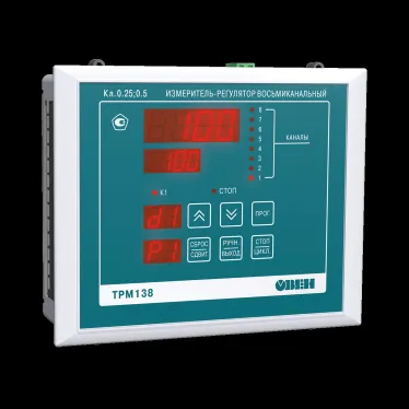Измеритель-регулятор универсальный восьмиканальный ТРМ138-Р.Щ7 | 36590 | ОВЕН