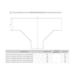 Крышка на Т-образный ответвитель лестничный 500мм