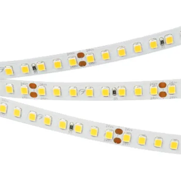 Лента RT-A160-8мм 24V Warm2400 (12 W/m, IP20, 2835, 5м) (высок.эфф.150 лм/Вт)