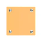 Коробка стальная FS с гладкими стенками и клеммниками IP66 150х150х80мм 4р 450V 20A 10мм.кв нерж.контакт