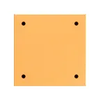 Коробка стальная FS с гладкими стенками и клеммниками IP66 150х150х80мм 4р 450V 20A 10мм.кв нерж.контакт