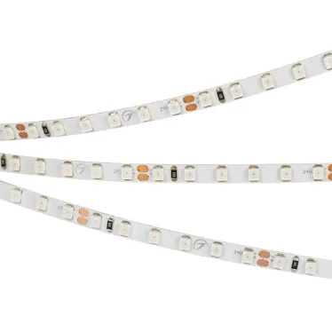 Лента RT-A120-5mm 24V Yellow (9.6 W/m, IP20, 2835, 5m) (, узкая)