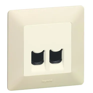 Valena LIFE Рамка 1 пост слоновая кость универсальная