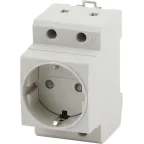 Розетка на DIN-рейку PRO MRD10-16-E 16А с заземлением