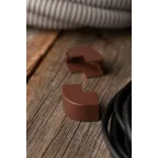 Угол внешний (16х16) (4 шт) Plast под темное дерево