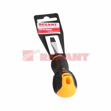 Отвертка шлицевая SL6х40 мм, двухкомпонентная рукоятка