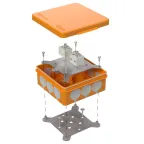Коробка огнестойкая для о/п двухкомпонентная 60-0303-FR6.0-4 Е15-Е120 100х100х40