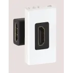 Connect Разъём HDMI 225х45мм (мама-мама) графит