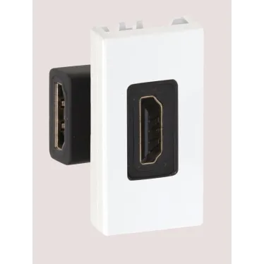 Connect Разъём HDMI 225х45мм (мама-мама) графит