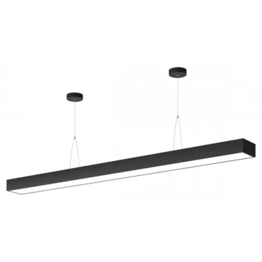 Светильник LED Geometria Block SPO-115-B-40K-036 36Вт 4000K 3100Лм IP40 1200х100х50 черный подвесной драйвер внутри