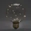 Лампа светодиодная LED 3вт Е27 прозрачный 2700К шар G80