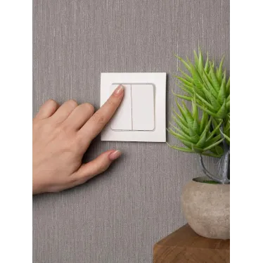 Стокгольм Выключатель 2-кл. 10А белый