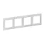 Valena LIFE Рамка 4 поста Эл грей универсальная