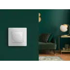 ETIKA Светорегулятор поворотный без нейтрали 300Вт белый