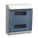 Щит распределительный навесной ЩРн-П-24 пластиковый прозрачная дверь IP41 PRIME