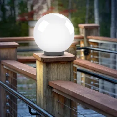 НТУ 02-100-351, шар белый призма D 350 мм (4/12)