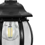 Светильник НСУ-100w цепь Е27 IP44 черный