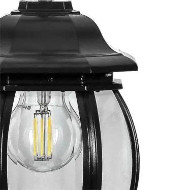 Светильник НСУ-100w цепь Е27 IP44 черный