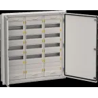 TITAN 5 Корпус металлический ЩРв-180 (3х60) 880х885х130мм IP31 серый (две двери)